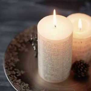 Як зробити свічку з побажанням