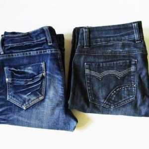 Як прибрати заломи на джинсах