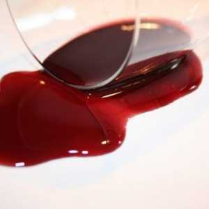 Як видалити плями від червоного вина