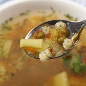 Як варити суп з макаронами