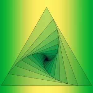 Як обчислити кут в прямокутному трикутнику