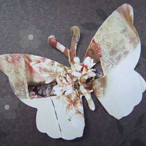 Як вирізати метелика з паперу