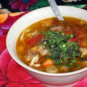 Лагман - узбецький суп