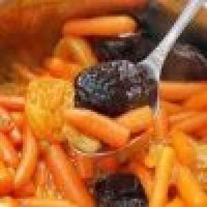 Морква, запечена з медом і кмином