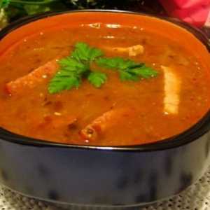 Гострий томатно-квасолевий суп