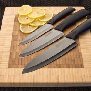 Плюси і мінуси керамічних ножів