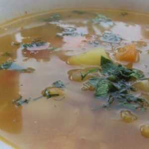 Рисовий суп з овочами