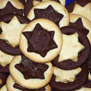 Шоколадне печиво (каблучки і зірочки)