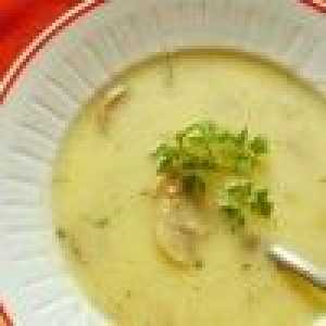 Суп-пюре з картоплі і риби