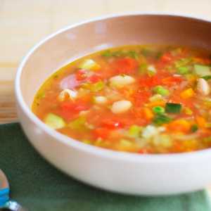 Суп з селерою і овочами