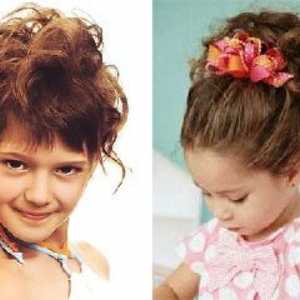 Вибір зачіски для маленьких дівчаток на довге волосся